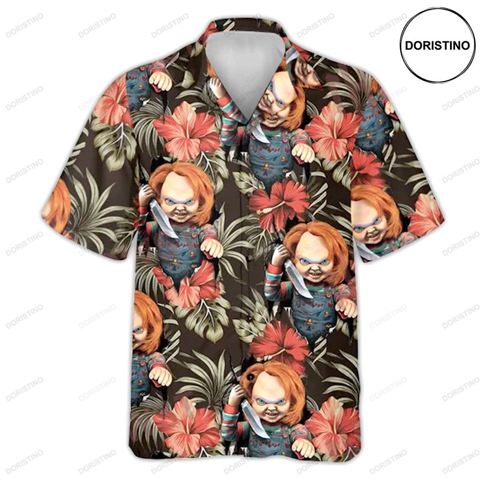 Halloween Chucky Scary Tropical Style Limited Edition Hawaiian Shirt